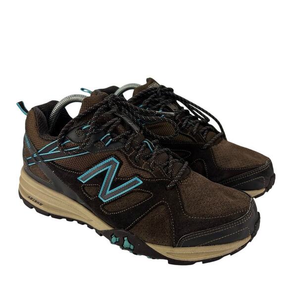 New Balance Shoes - EUC NEW BALANCE 689 Womens 9.5 Brown Suede Leather Trail Running Hiking Sneakers